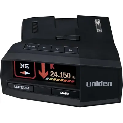 R8 Extreme Long-Range Radar/Laser Detector, Dual-Antennas Front & Rear Detection W/Directional