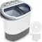 Compact Home Washer & Dryer, 2 in 1 Portable Mini Washing Machine, Twin Tubs, 11lbs. Capacity, 110V,