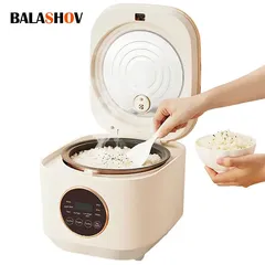 5L Smart Mini Rice Cooker & 2-3 People Rice Cooker, Multifunction Electric Cooker, Nonstick Pot for