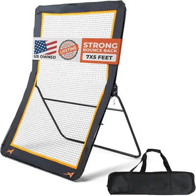 Lacrosse Rebounder for Backyard 5x7 Feet Baseball Rebounder Volleyball Rebounder - Lacrosse Ball