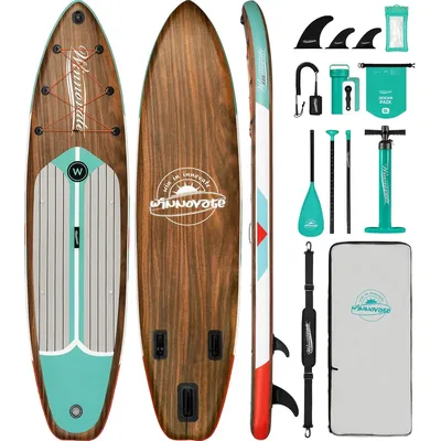 Inflatable Stand Up Paddle Board, Wide Paddle Board for Adults & Youth, Paddle Board Accessories