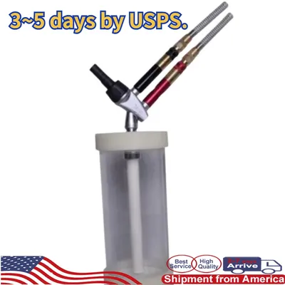 Tpaitlss 1L Fluidization Hopper Cup and IG06 Pump for Electrostatic Powder