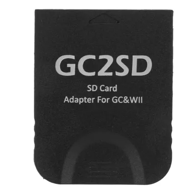 GC2SD Card Adapter GC2SD Card Reader Plug and Play Portable Professional Game Console Storage Card