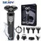 Sejoy Electric Shaver Washable Rechargeable 5 IN 1 Electric Razor Hair Clipper Cutting Shaving