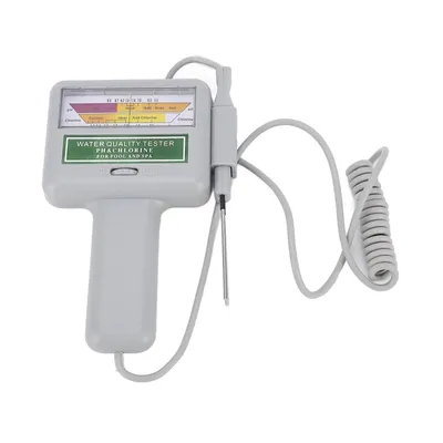 Portable 2-in-1 pH Chlorine Meter Tester for Water Quality - Ideal for swimming Pools & Aquariums