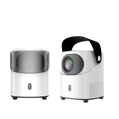 Projector with WiFi and Bluetooth Native 1080p Support 4K 12000 Lumens Portable Integrated Folding