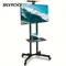 Mobile TV Cart With Wheels For 32-70 Inch LCD LED OLED Flat Curved Screen TVs Up To 110 Lbs Height