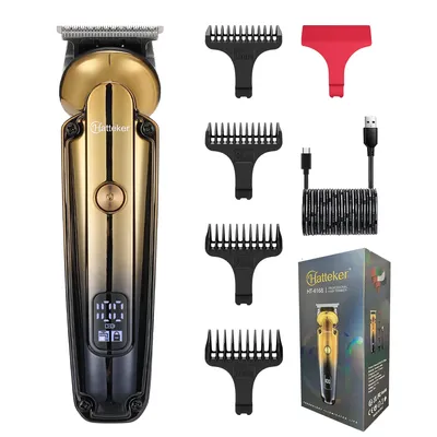 Hair Beard Trimmer for Men, Professional T Liners Clippers for Men, Mens Cordless Barber Clippers,