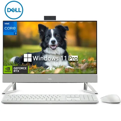 Dell Inspiron 27'' All in One Desktop, Intel Core 7-150U, 27'' FHD Touchscreen, 32G DDR4, 1T