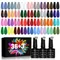 Gel Nail Polish Set, 36 Colors Gel Nail Polish Kit, Nail Polish with Base,Matte,Glossy,Top Coat, Gel