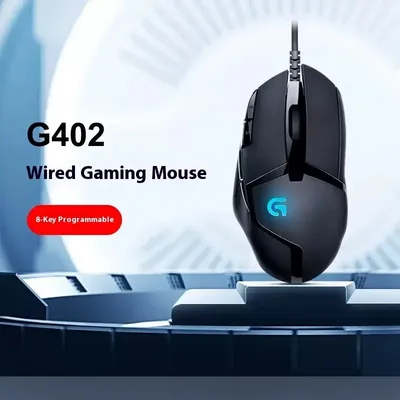 Logitech G402 cable gaming mouse computer desktop notebook special peripheral Eat chicken csgo