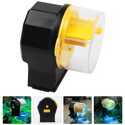 Automatic Goldfish Feeder for Tank Food Dispenser Aquarium Timing Feeding Intelligent Flake Electric