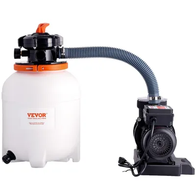 Sand Filter Pump for Above Ground Pools, 12-inch, 3000 GPH, 1/2 HP Swimming Pool Pumps System &