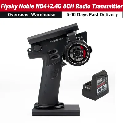 Flysky Noble NB4+ 2.4G 8CH Radio Transmitter Remote Controller with FGR4S Receiver AFHDS for Remote