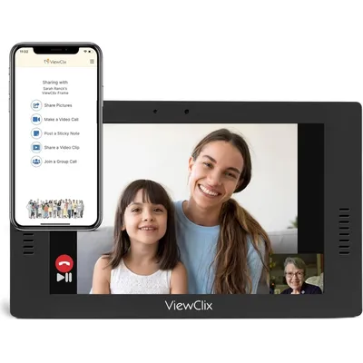 Smart Frame by ViewClix, The Digital Picture Frame with Video Calling, Send Photos & Videos,