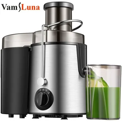 Juice Extractor 400W Ultra Centrifugal Feed Fruit & Vegetable Juicer Dual Speed Control 304