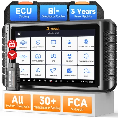 FOXWELL NT1009 OBD2 Automotive Scanner ECU Coding Bi-Directional Control Guided Functions OE All
