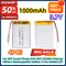 For GPS Smart Phone DVD MP5 523450 1000mAh 3.7V Polymer Lithium Rechargeable Battery Li-ion Battery