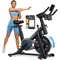 MERACH Exercise Bike Brake Pad/Magnetic Stationary Bike with Exclusive App Low Noise Indoor Cycling