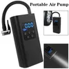 For Car Motorcycle Bicycle Ball LCD Display 150PSI 50W Wireless Tire Air Pump JN8055 Portable