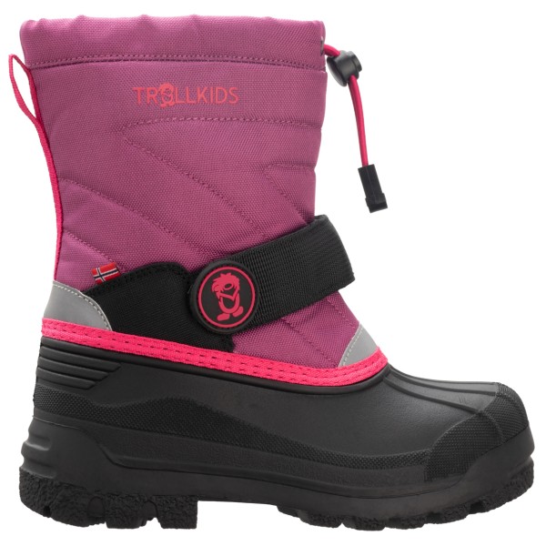 Trollkids - Kid's Telemark Winter Boots Pro - Winterschuhe 38 | EU 38 lila/schwarz