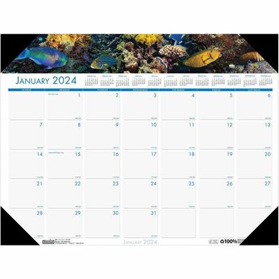 House of Doolittle Desk Pad,"Panoramic Photo", 12 Months, January 2026 to December 2026, 22"x17" (HOD193) Each House of Doolittle™ Calendar