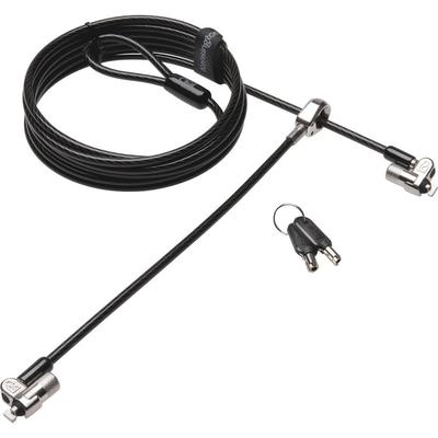Kensington Lock, f/Laptops, Standard Keyed, 10mm Diameter, 8' Cable (KMW65048) Each Kensington® Cable Lock