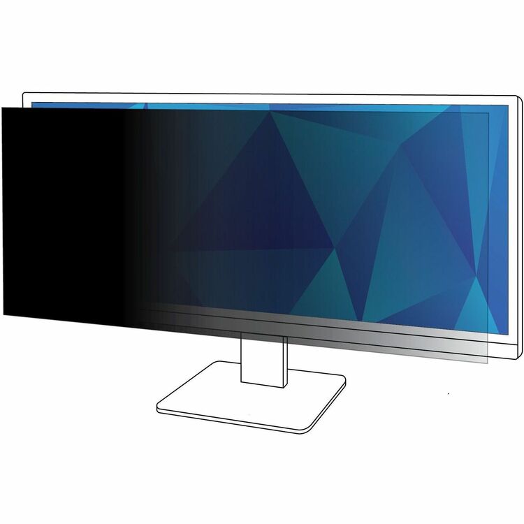 3M Privacy Filter for 38.0" Widescreen Monitor (16:9 aspect ratio) (MMMPF380W2B) Each 3M™ Privacy Screen Filter