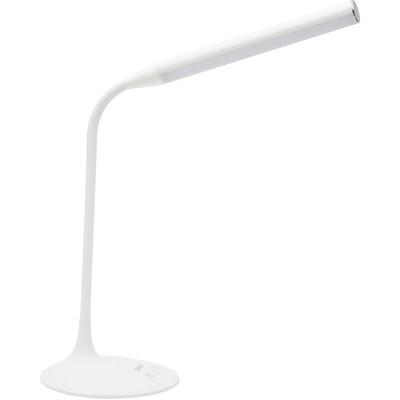 Data Accessories Company Desk Lamp - 15", - 6 W LED Bulb - Desk Mountable - White - for Office, Home, Dorm (DTA21634) Each
