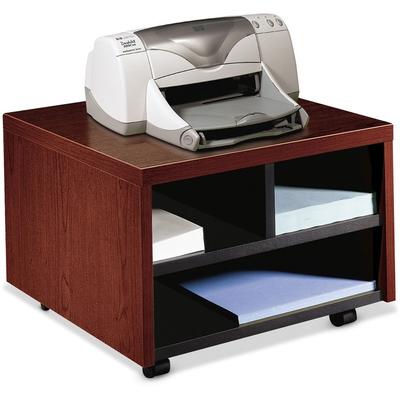 HON Printer/Fax Stand, Mobile, 20"x19-7/8"x14-1/8", Mahogany (HON105679NN) Each HON® Printer Cart