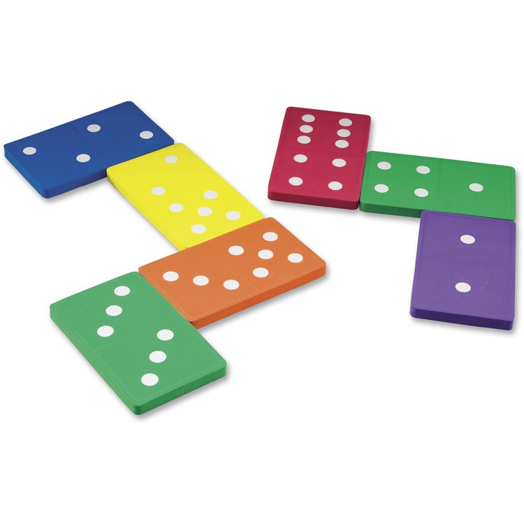Learning Resources Jumbo Dominoes for Grades K and Up (LRNLER6380) 1 Set Educational Toy