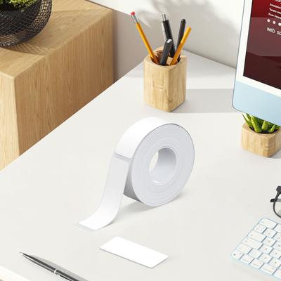 "TEMU Nelko Original P21 Label Printer Ribbon, 14x40mm (0.55" X 1.57"), For Laminated Standard Thermal Label Ribbon, For , 180 Labels/roll, White" Image