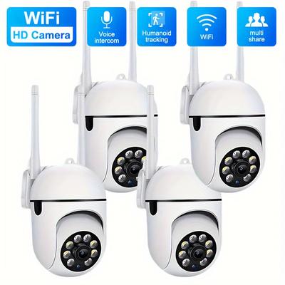 TEMU 2/4/6packs 1080p Hd Wireless 2-way , Pan//, - / For For Kids & ,