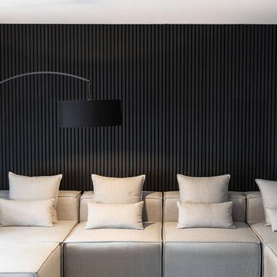 Home Deluxe - Akustikpaneel sonic - 80 x 40 cm Farbe: Black Oak, Menge: 1 Holz Akustikpaneele Image