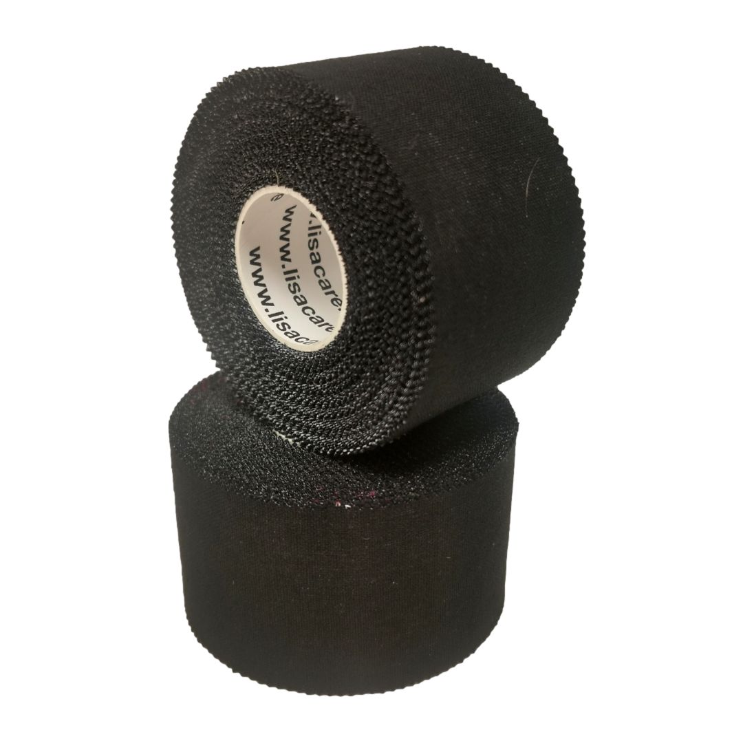 LisaCare Sport Tape - Nero 3,8 cm x 10 m 2 pz Bendaggio/i