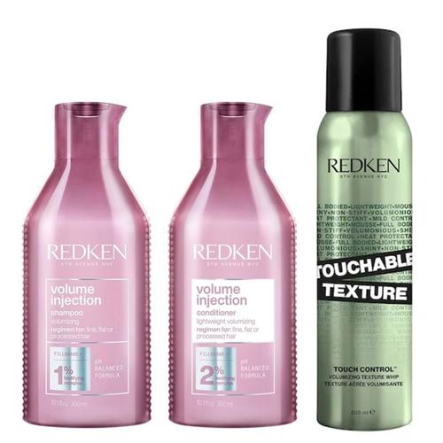 Redken - Volume Injection Bundle Touchable Texture* Haarpflegesets 0,8 l Damen