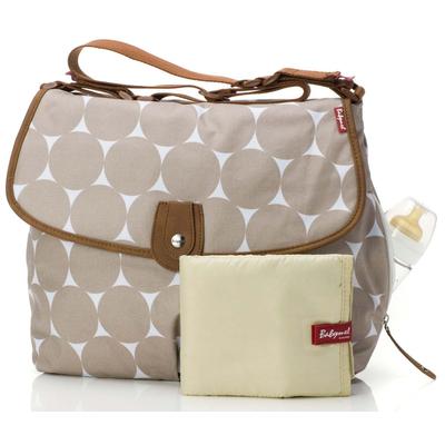 Babymel Satchel Diaper Bag - Beige Dot