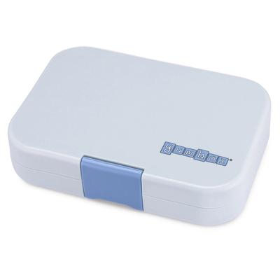 Yumbox Original Leakproof Bento Lunchbox, 6 Compartment - Hazy Gray / Paris Tray