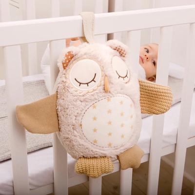 Cloud b Nighty Night Owl Smart Sensor White Noise Plush