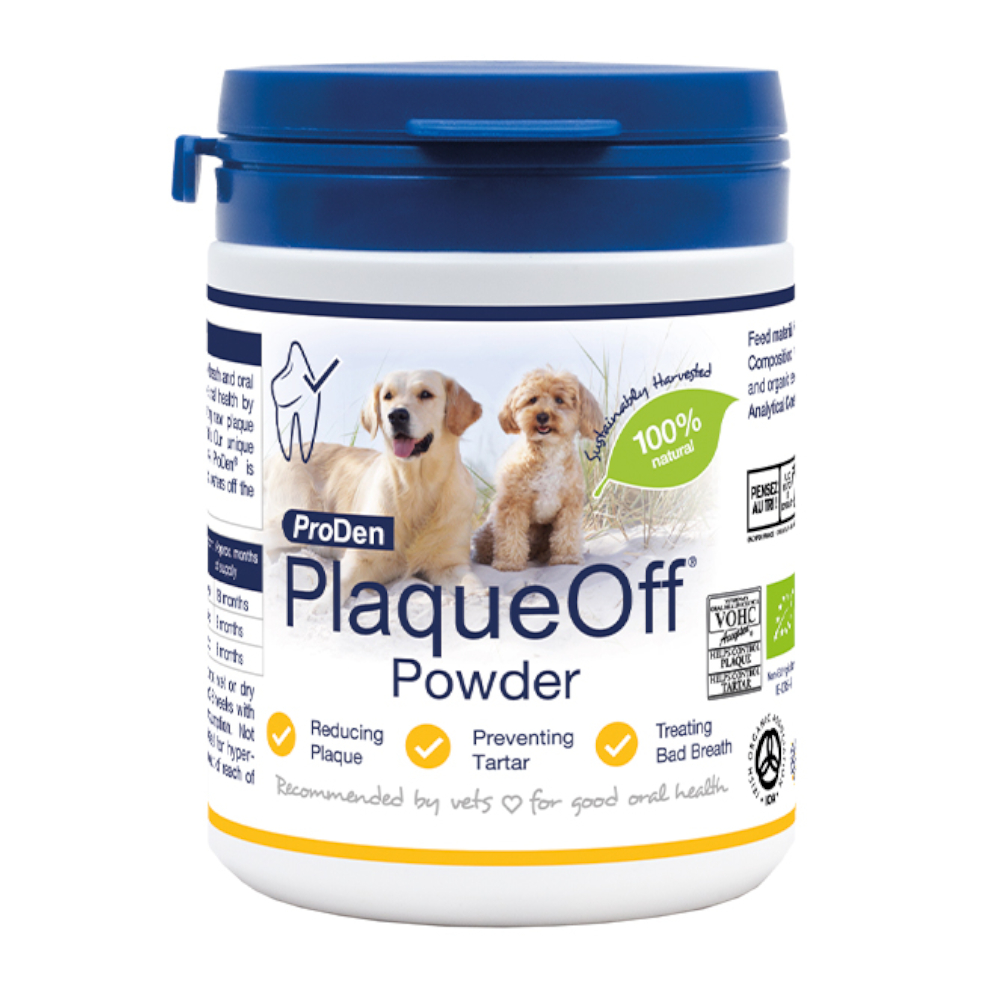 180g Organic Dental Care PlaqueOff ProDen Dog Dental Care & Supplements