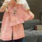 Bear Leader Abbigliamento per bambini Abbigliamento rosa per ragazze Canotta scozzese a contrasto in