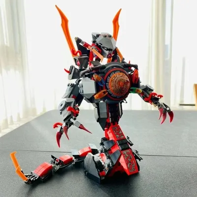 Klassischer Film Dawn Lron Doom Mech Bausteine Schlange mechanische Krieger Roboter Mecha Kriegs waffe Modell Spielzeug für Kinder Erwachsene Geschenk Image