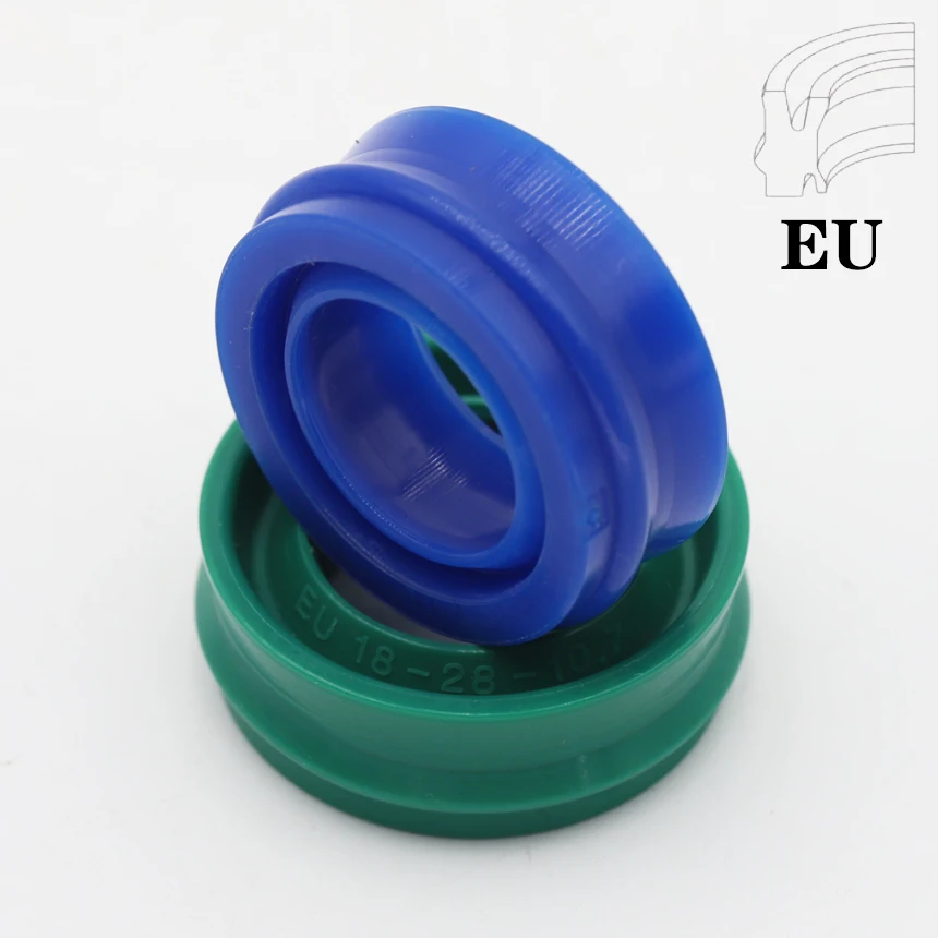 EU 12 14 16 18 20 22*19 20 22 24 26 28 30 32*10 10,7 11,2 Blau Grün PU Staubdicht Zylinder Kolbenstange Welle Ring Dichtung Öl Dichtung