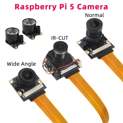 Raspberry Pi 5 Kamera 5MP 1080P Optionale Nachtsicht Weitwinkel IR-CUT FF AF Kameras für RPI 5 Pi5 Image