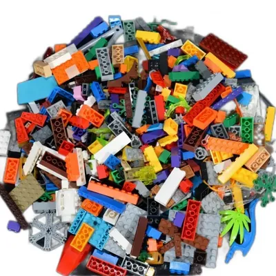 2500 Gramm zufällige Massenbausteine, Stadt, kreative DIY-Montagesteine, Modell, pädagogisches Kinderspielzeug, kompatible Marke Image