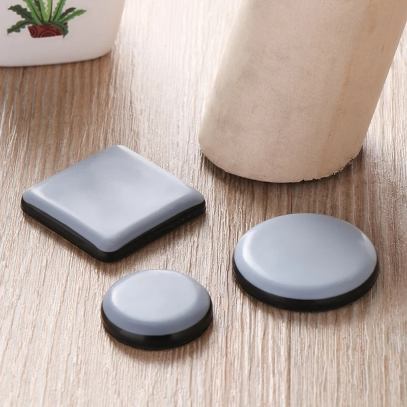 8 teile/satz Möbel Slider Pad Tisch Basen Protector Stuhl Bein Füße Untersetzer Teppich Boden Magie bewegliche Anti-Abrieb Boden matte Image