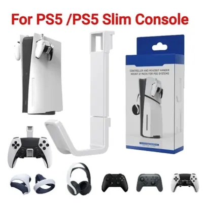 Gaming Headset Controller Haken halter Gamepad Aufbewahrung halterung schlag fest für ps5/ps5 Slim Image