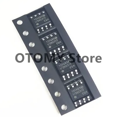 100% neuer PIC12F683-I/sn 8-Bit-Flash-Mikrocontroller pic12f683 sop-8 12 f683 pic12f ic chip Image