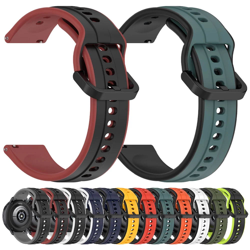 20 mm 22 mm Silikon-Sportuhrenarmband für Garmin Venu 3 2 Plus Sq-Bänder Forerunner 265 255 245 Music Vivoactive 4 Armbandgürtel Image