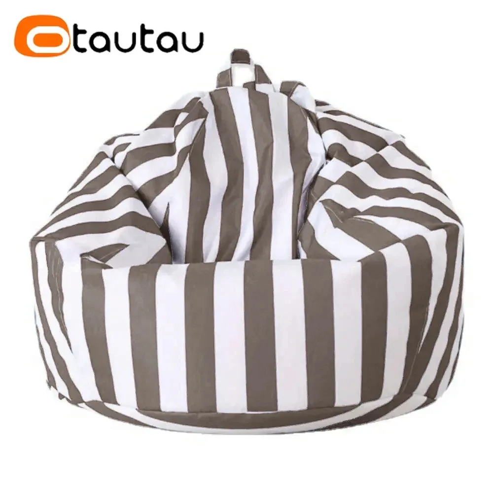 OTAUTAU Outdoor Sitzsack Hocker Abdeckung Ohne Füllstoff Wasserdicht Puff Salon Strand Garten Sitzsack Stuhl Ecksitz Puff Sac DD046